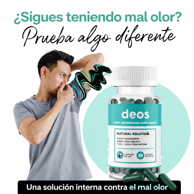 DEOS® - DESODORANTE INTERNO EN CÁPSULAS