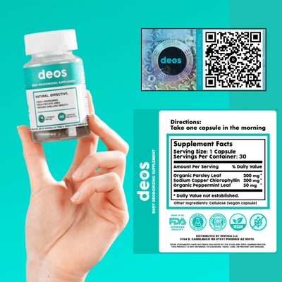 DEOS® - DESODORANTE INTERNO EN CÁPSULAS